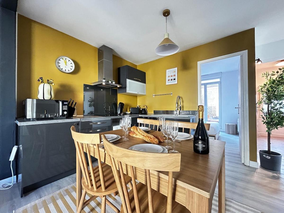 Laon T3 Moderne Terrasse Et Babyfoot Proche Centre Appartement *